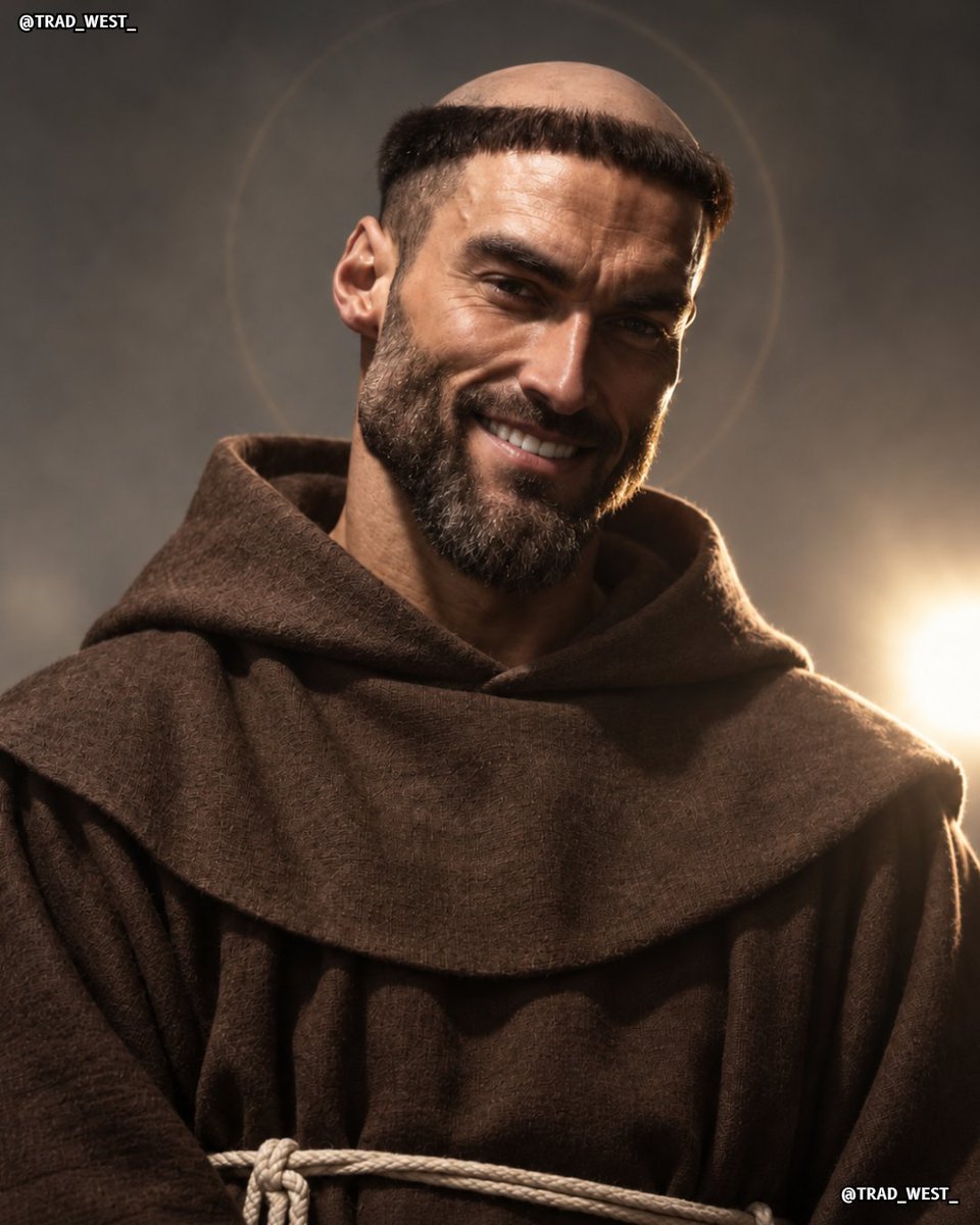 trad_west_'s tweet photo. >Be Saint Francis
>Trust God
>Tame wild wolf everyone was afraid of
>Turn it into the village pet
>Refuse to elaborate
>Leave https://t.co/yKpQonSIrB
