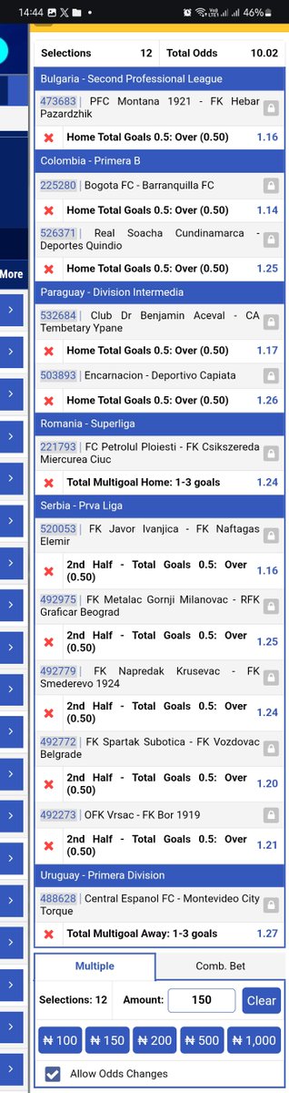 woozzaabets's tweet photo. Favourites to Score or  1-3 Goals🔥
X or Over 1.5 or 2.5 Goals Combo 🔥 
 
Let's Play Again 🍻

📌  1️⃣0️⃣+  1️⃣0️⃣+ Odds 

Codes 👉   47277C  RC2DJM 

Bookie 👉 @BetKingNG 

Register 👇

https://t.co/YCqnRPugpq

App download 👇

https://t.co/XsU4gTO5b4 https://t.co/cAbcS0g2qh