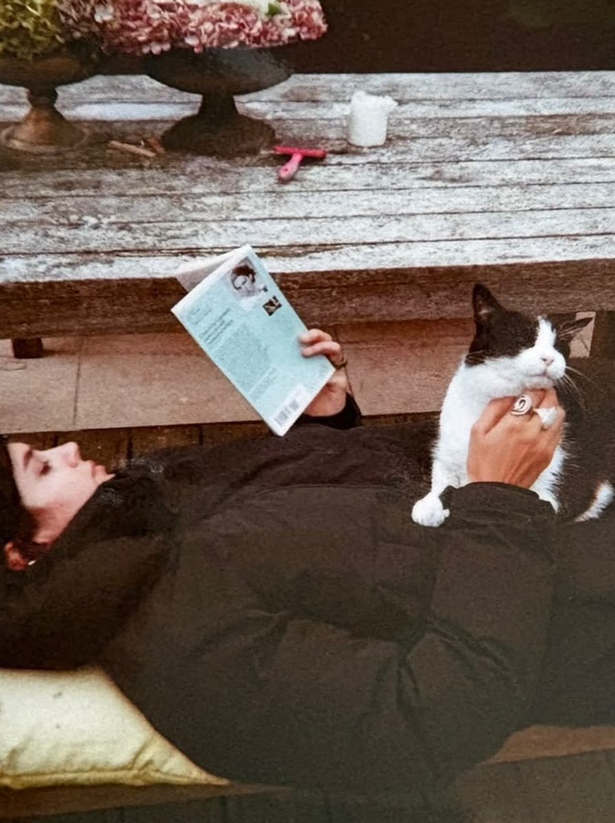 indylewisbra's tweet photo. Indy Lewis lendo An Apprenticeship or The Book of Pleasures (Uma Aprendizagem ou O Livro dos Prazeres), romance de Clarice Lispector. 🇧🇷 https://t.co/ovaTPkBlWM