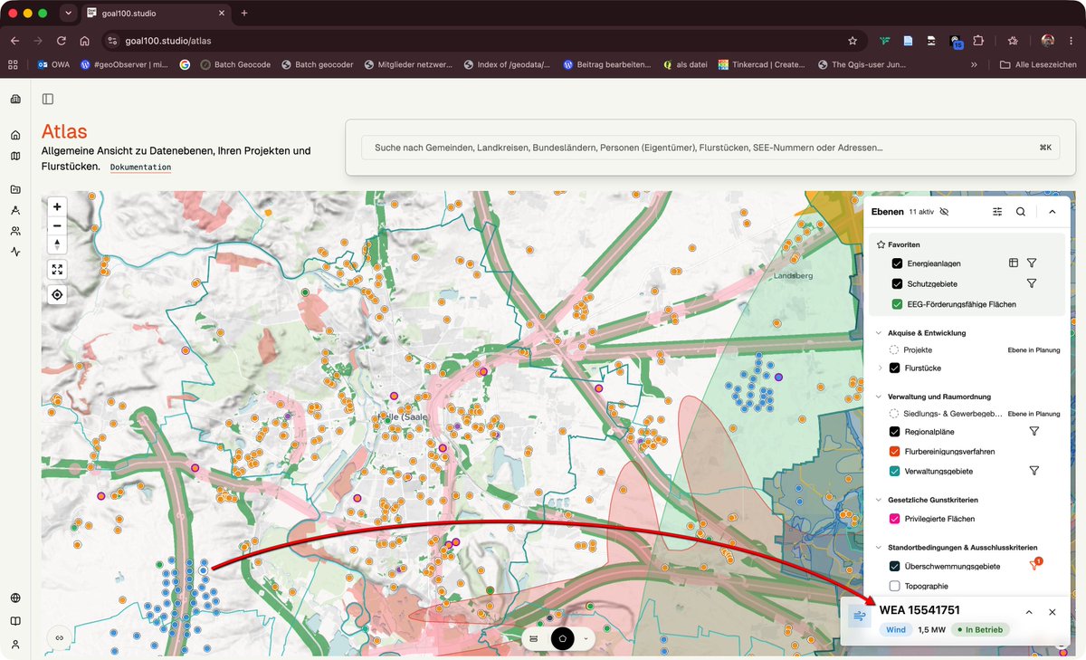 geoObserver_'s tweet photo. Energiewendedaten mit / Energy transition data with goal100<dot>studio https://t.co/wIj7mBThBN #energy #map #energymap #gistribe #gischat #fossgis #foss4g #OSGeo #spatial #geospatial #gis #geo #geoObserver pls RT https://t.co/CygPtzVRIn