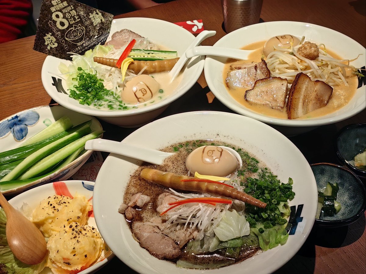 fitri_3001's tweet photo. Just found the coziest hole-in-the-wall ramen spot in downtown! The tonkotsu broth is rich, noodles perfectly al dente, and the soft-boiled egg oozes runny yolk—total comfort food upgrade. 10/10 will come back for seconds soon! https://t.co/U9NYuQvC5A