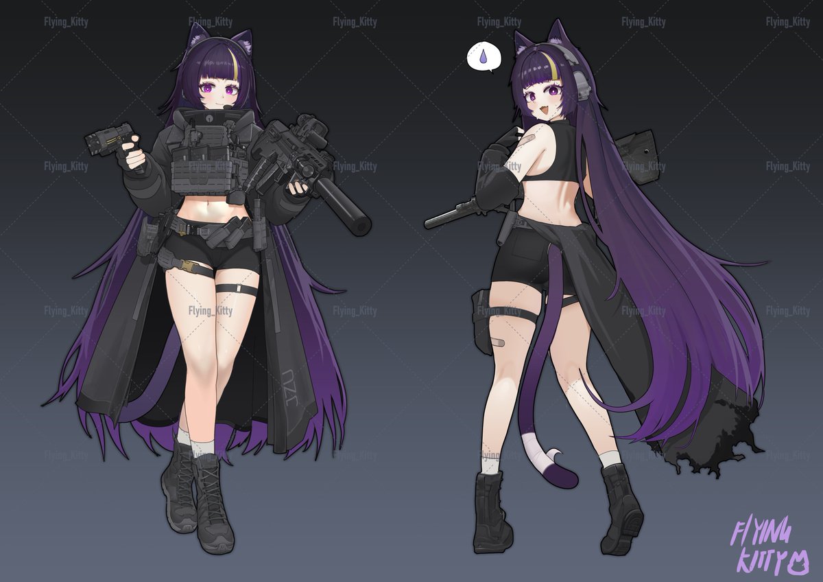 Flying_Kitty123's tweet photo. 战术猫咪委托
Tactical Kittty Commission https://t.co/JuEOcB3QsK