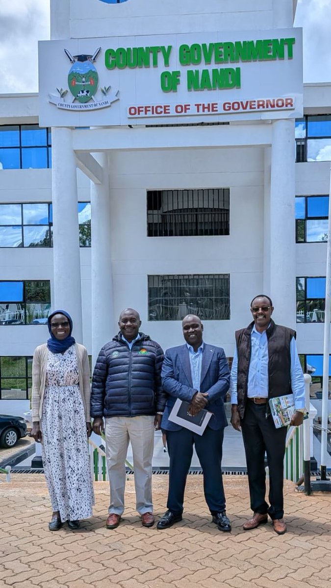 KoanKenya's tweet photo. Productive meeting with Nandi County leadership (CO, Directors, CECM Agriculture)! Outcomes: MoU on agroecology &amp; climate resilience work agreed, key value chains mapped (AILV, coffee, avocado, herbs/spices, potatoes). County keen to sign MoU &amp; be part of #A4CR. @kilimohai_ke https://t.co/oeubSNxABm