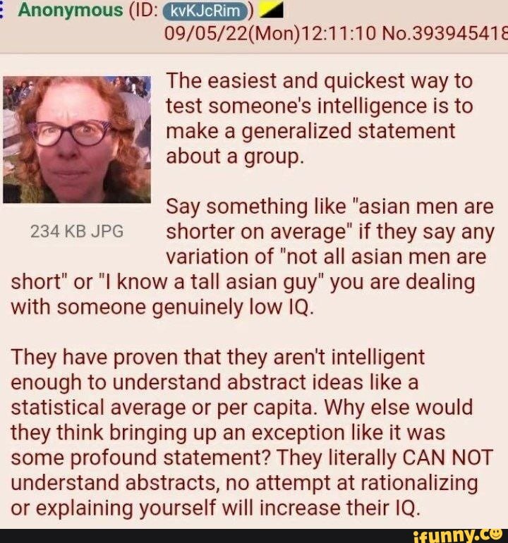 JasonDonovitv3's tweet photo. @forze_k30457 @Anibal_Cardozo @notylerhere @arcroe You are clearly low IQ if you cannot understand statistical averages, you're not exactly helping your point about it being wrong to prevent people in poverty from having children. https://t.co/J5kKokV1II