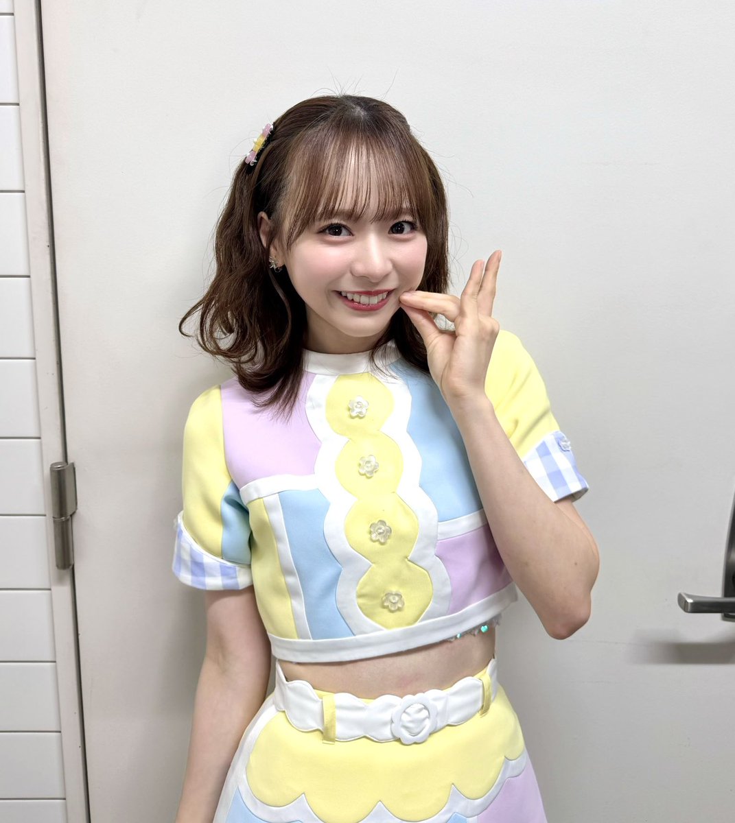 jaykodayoo's tweet photo. このくらのおさんシナモンロールちゃん（？）みたいでとってもかわいいです🐶

ゆいなるこさきちゃんの天使のしっぽチャンスを逃してしまい悲しみに暮れたぐちです（？）
#倉野尾成美 https://t.co/xVikfRNHhA