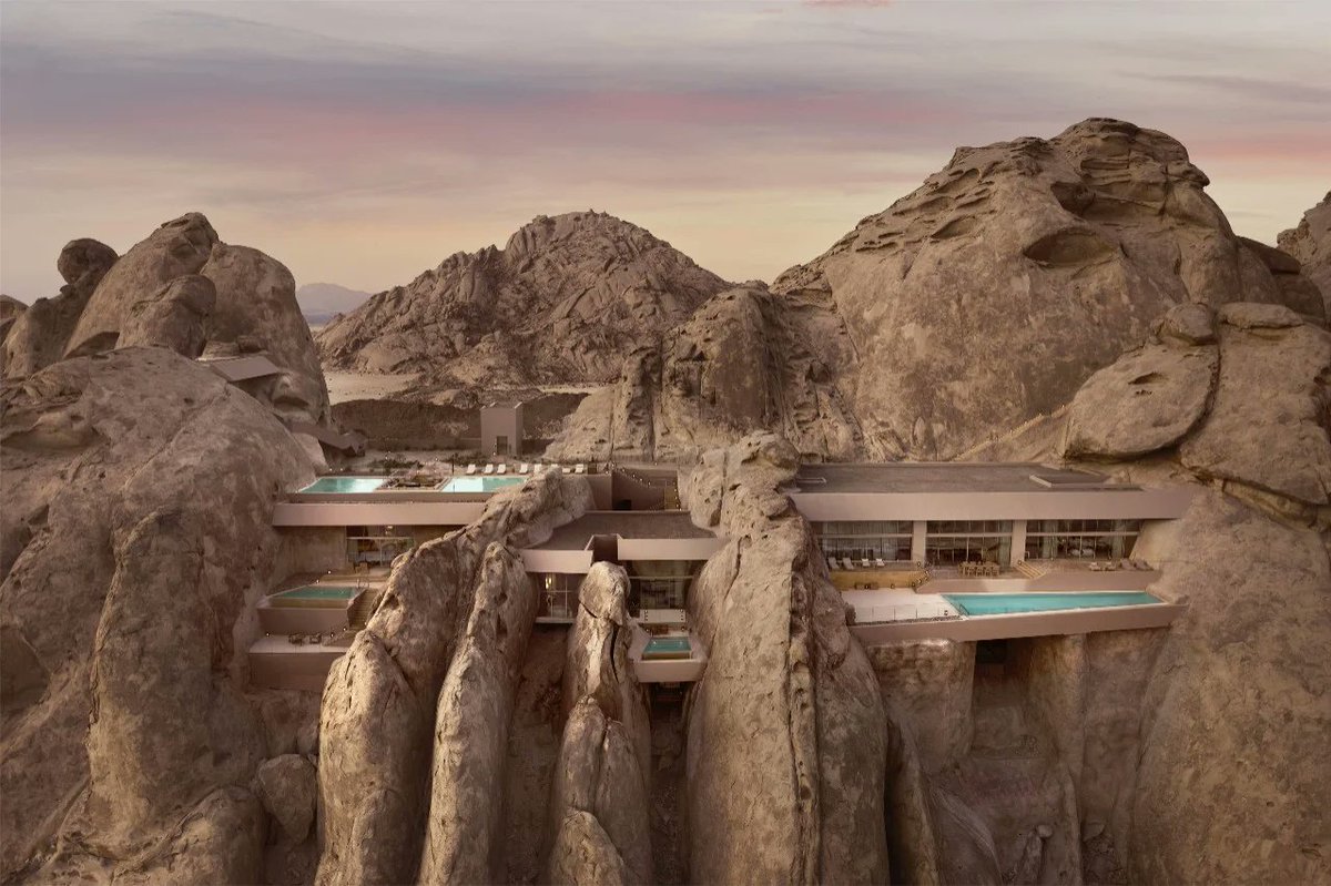 JohnPagano's tweet photo. Desert Rock is Saudi Arabia’s first hotel to earn Three MICHELIN Keys and has won the 2026 MICHELIN Architecture &amp; Design Award.

With six resorts across @VisitRedSea recognized with one or two Keys each, I’m incredibly proud of our teams and partners. Congratulations to all! https://t.co/NR09n9khOk