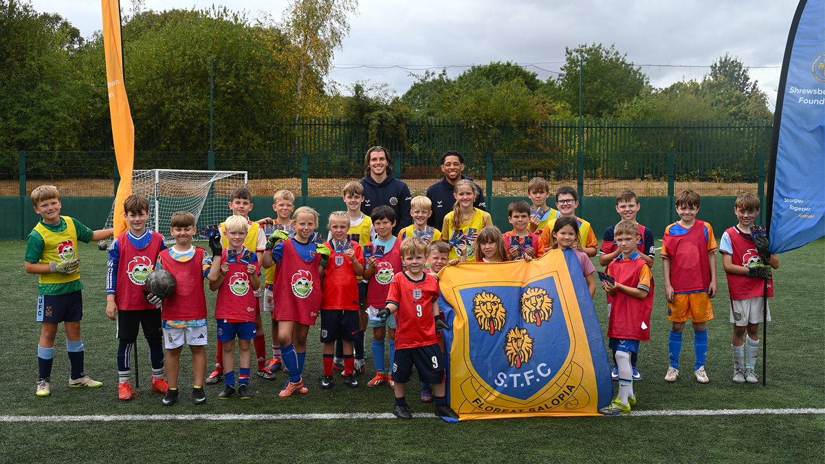 FoundationSTFC's tweet photo. #ICYMI | Our October Half Term Holiday Clubs are on the horizon, and bookings are now being taken. ⚽️

In a fun and football-filled week, there will also be a number of Halloween-themed activities taking place! 🎃

More details can be found here 👇

https://t.co/U3bwYZ5htf https://t.co/umiwATwhZm