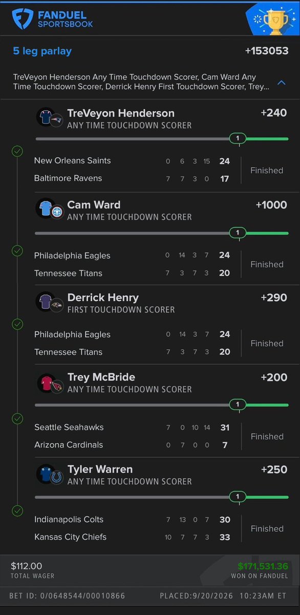 kingtipster50's tweet photo. CASHED TWITTER FOR FREE AGAIN🍀🍀

WE FUCKING DID ITTTT🏈🏈

LETS RUN IT BACK TO BACK👇

https://t.co/YbRM9eJjKX https://t.co/8WUn95rvPY