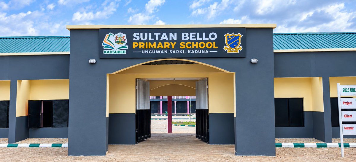 Abdool85's tweet photo. KADUNA STATE REVOLUTIONISES BASIC EDUCATION WITH INFRASTRUCTURE OVERHAUL, DIGITAL TOOLS, AND TEACHER SUPPORT

Governor Uba Sani, CON, has commissioned the newly reconstructed and upgraded Sultan Bello Primary School in Unguwan Sarki, Kaduna.

At the symbolic event, the Governor—represented by Deputy Governor Dr. Hadiza Sabuwa Balarabe unveiled 1.1 million Teaching and Learning Materials (TLMs), 18 Smart Boards for digital learning, and a monitoring fleet of 55 motorcycles and 3 Golf wagons. These vehicles will enable Quality Assurance officers to conduct real-time classroom monitoring, teacher support, and data collection across every corner of the state.

This event marks a symbolic commissioning alongside widespread basic education interventions spanning all 23 Local Government Areas (LGAs).

Since May 2023, Governor Uba Sani’s administration has driven extensive physical upgrades across Kaduna's three senatorial zones:
Classrooms: 3,267 classrooms constructed or rehabilitated.

Sanitation & Water: 2,232 Water, Sanitation, and Hygiene (WASH) facilities and 180 boreholes delivered.

Tech & Science: 29 computer labs and 87 science labs fully equipped.

Furniture & Materials: 81,540 sets of teacher and student furniture distributed, with 10,468 more slated for procurement, alongside over 545,000 teaching and learning materials.

Beyond physical infrastructure, the state is heavily prioritising human capital. Over 33,137 teachers, headteachers, and School Support Officers have undergone training in digital literacy, classroom management, and Foundational Literacy and Numeracy (FLN).

Key policy and welfare reforms have also been implemented, including the adoption of the national minimum wage for primary school teachers, clearing promotion backlogs, extending service years, and ongoing plans to recruit 10,000 new teachers.