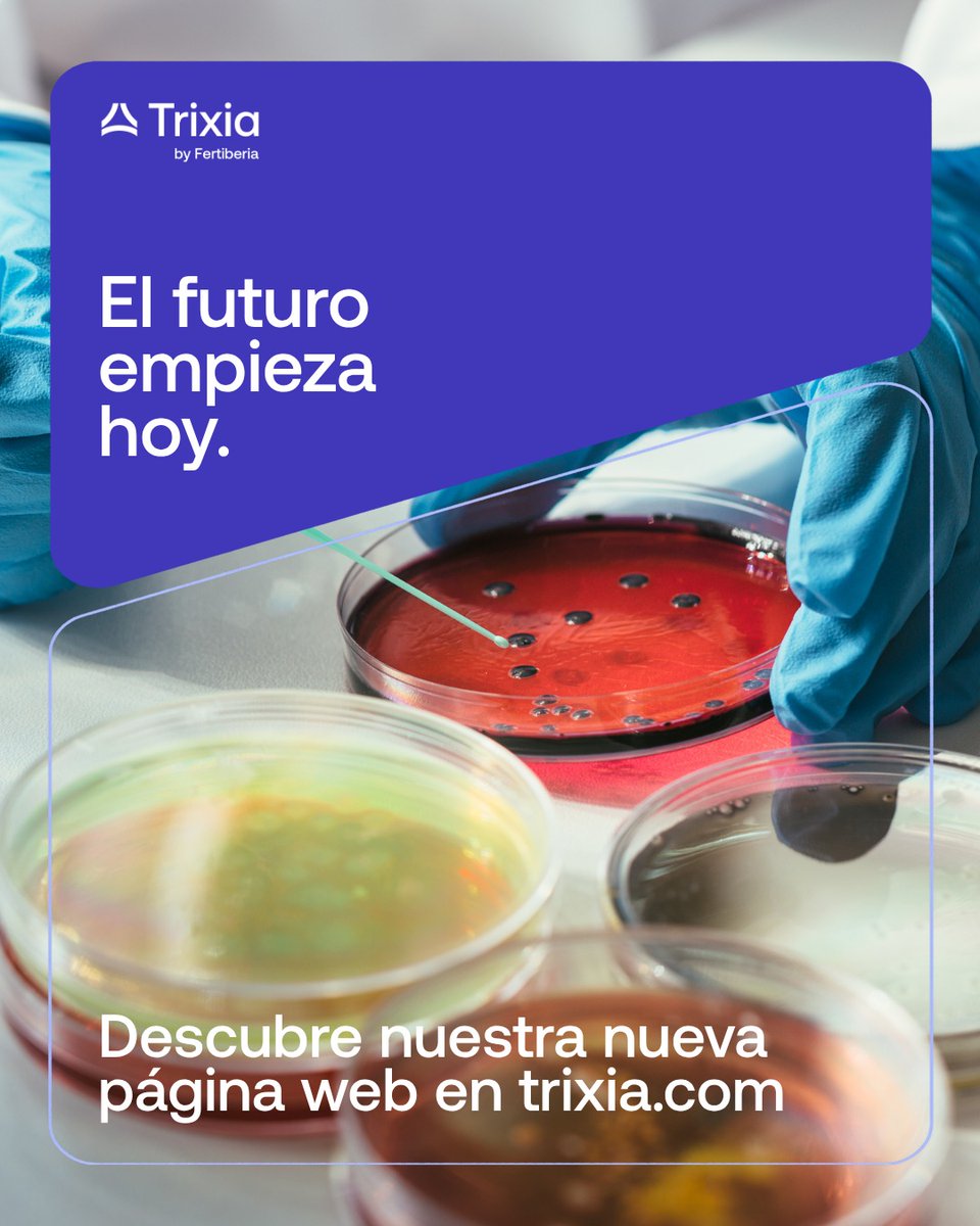 Trixia_bio's tweet photo. Te invitamos a visitar la web de Trixia®.

Explora nuestras soluciones de residuo cero, la metodología BIOADAPTA® para desarrollos a medida y nuestros ensayos de campo validados.

https://t.co/6efaR9FPND https://t.co/HskMk8GvaE