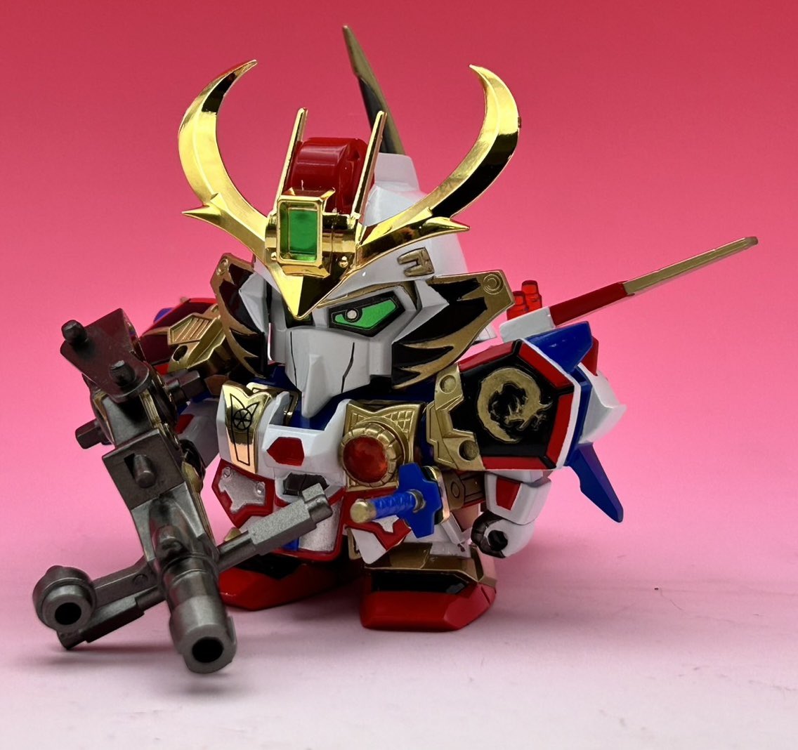 Re_co05's tweet photo. 全5体！
新生武者五人衆です①

Myお疲れちゃん！

#SDガンダム 

(実は2代目大将軍も作りましたが、昔からの事で写真撮らずに納品してしまいました) https://t.co/gB7XOJdgVJ