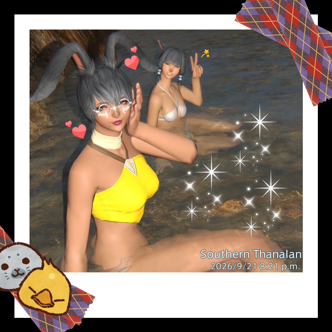 RubyRaven651's tweet photo. started learning ktisis so I could pose next to this playersexual miqo'te next to forgotten springs https://t.co/RMOZp5P6bw