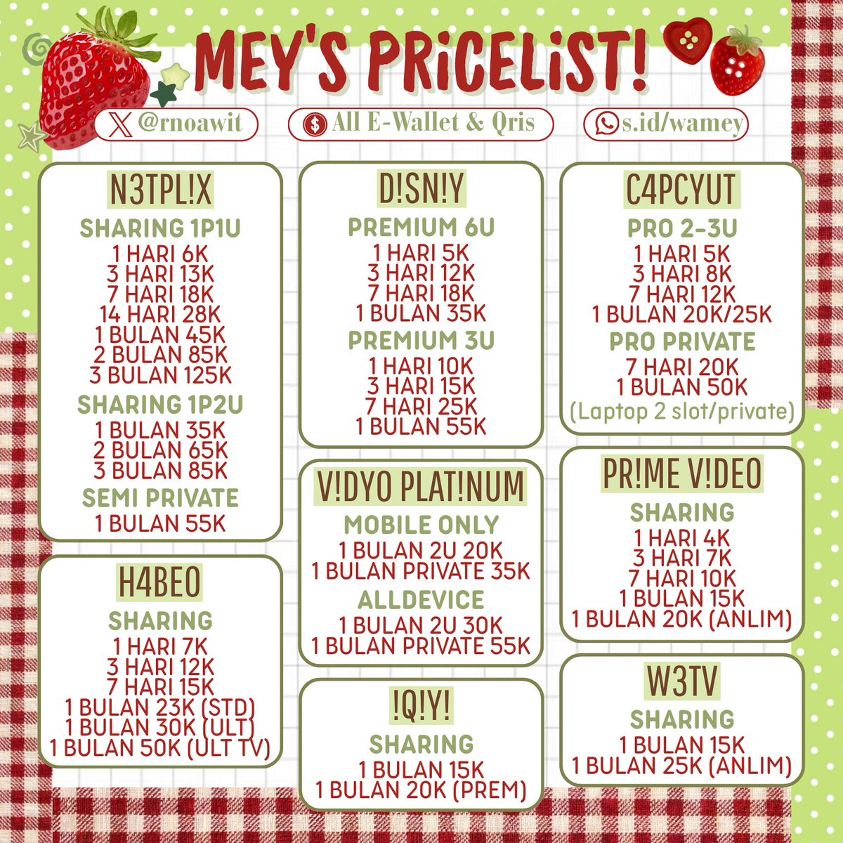 meuyis's tweet photo. order: https://t.co/VhPjqnS3av
testi: https://t.co/eSPkODGe68 https://t.co/JArg4noq7Z