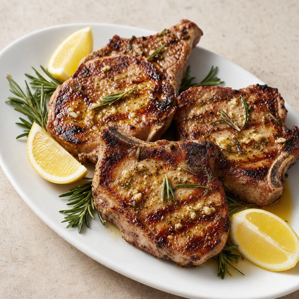 Whts4dinnercom's tweet photo. Grilled Rosemary Garlic Pork Chops — 30 minutes, start to plate.

https://t.co/lMDuW2jYOL

#recipes #dinner #homecooking #whatsfordinner #weeknightdinner https://t.co/tLu07fpHGN