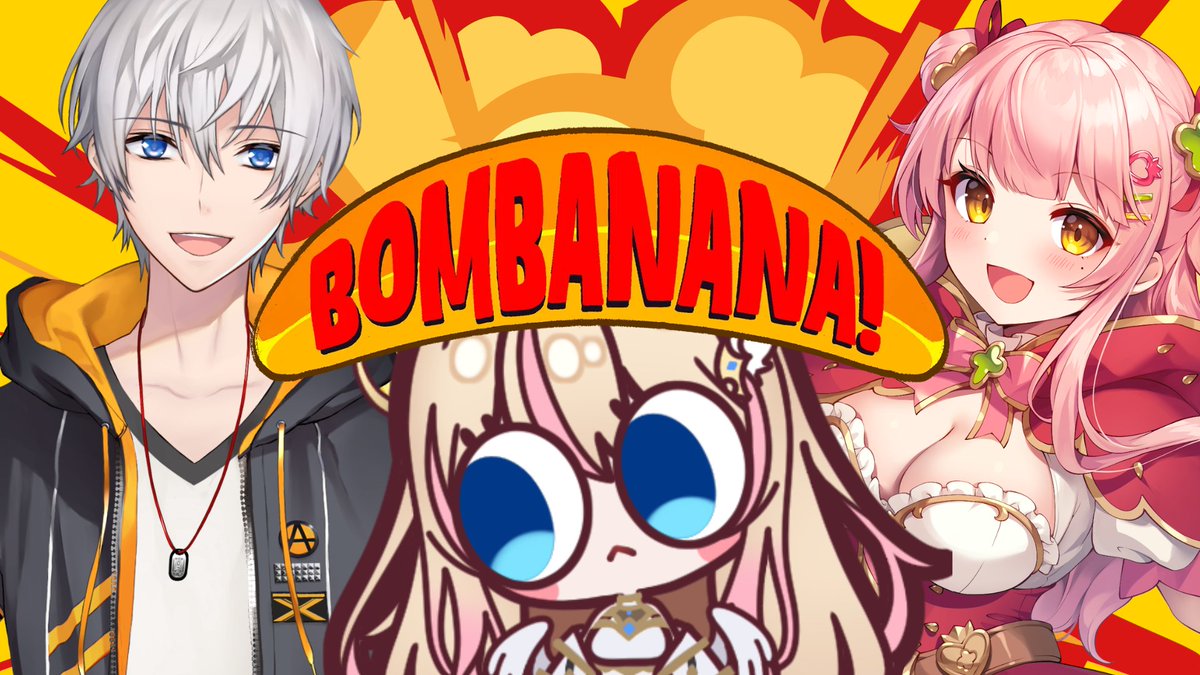 HestiaHappiness's tweet photo. 📢配信NOW！！

【Bombanana!】視覚、聴覚、言わざる！with めるんちゃん＆アベレージさん！【#ヘスティアハピネス /Vtuber】

💜https://t.co/sZBMJJKWPm
❤️https://t.co/pEYXuAORUW

#ヘスティアらいぶ https://t.co/J1DeJkKndc