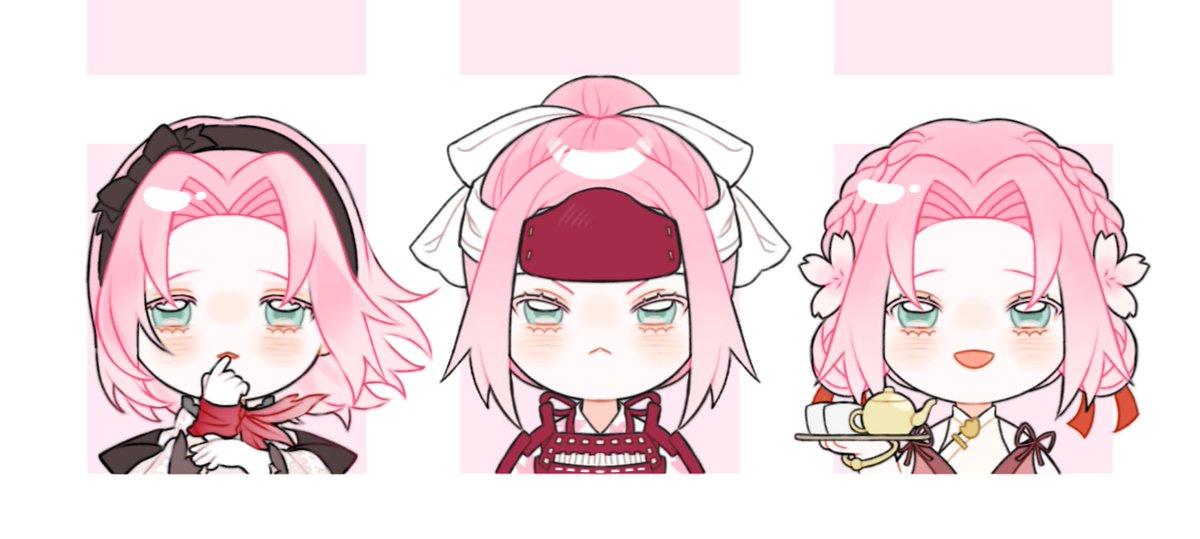 s06666_s's tweet photo. I want to draw every single outfit.  T-T)) https://t.co/L6CLwjAfxV