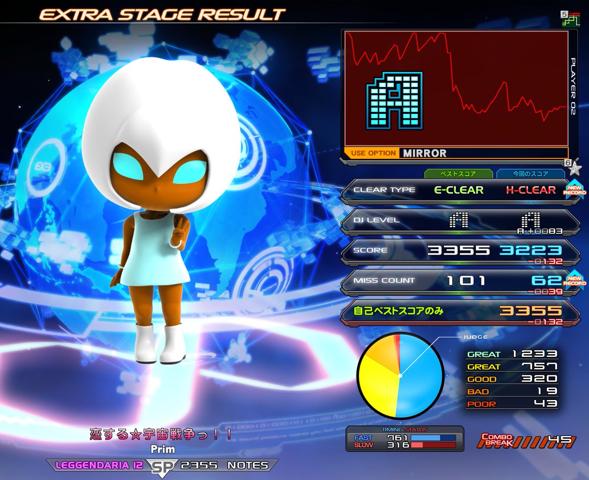 munmetal01's tweet photo. チャプター付けました
☆12ハード11曲
A+ 3曲、個人差A+ 3曲、A 3曲、B+ 1曲、他 1曲 https://t.co/NksLQRlDu0
