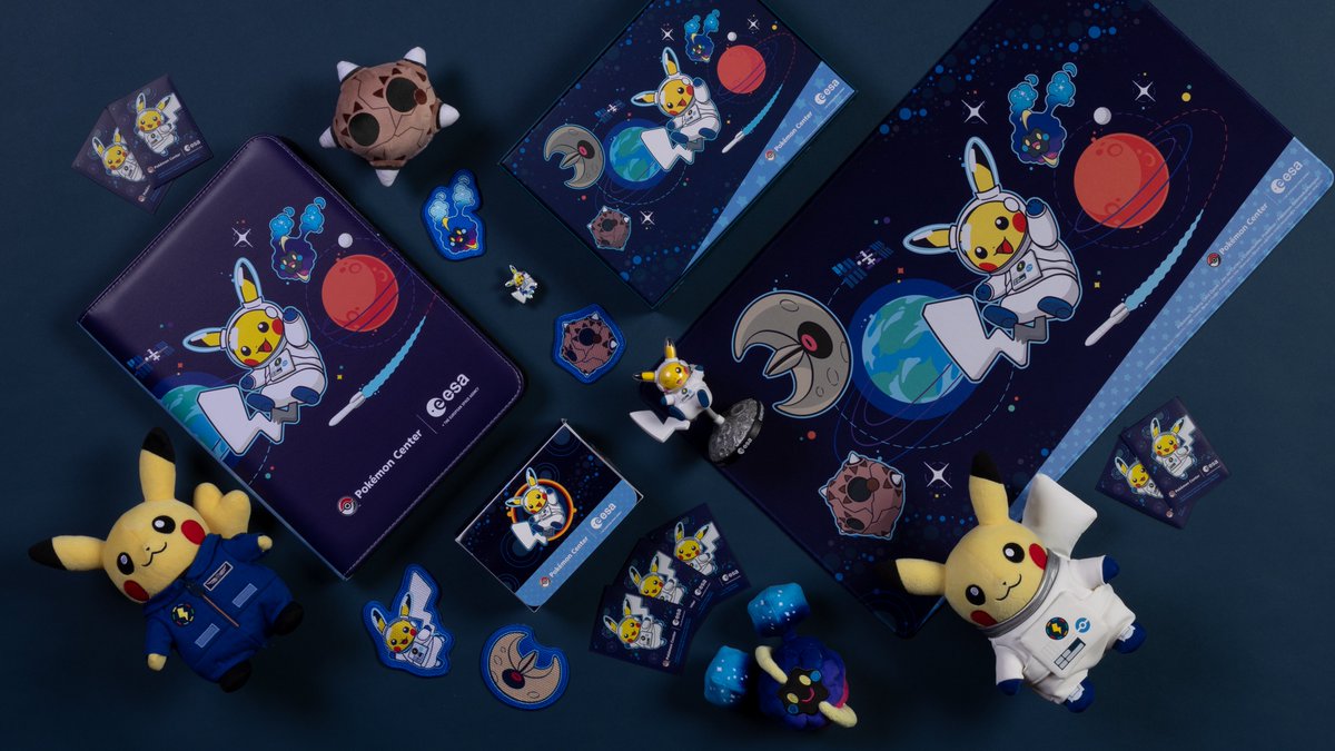 PokeGetInfoMain's tweet photo. 【ポケカ海外】
「Pokémon x ESA」コラボグッズの情報が公開

✅ポケモンカード関連商品
・デッキシールド
・プレイマット
・デッキケース
・コレクションファイル
など https://t.co/Dkf2V8qVH3