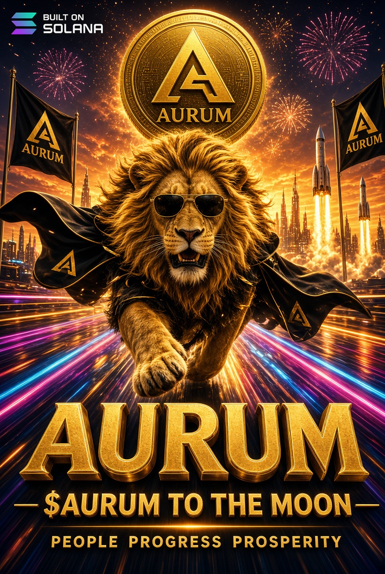 AurumCoinSol's tweet photo. $AURUM está en marcha

People. Progress. Prosperity.

Built on Solana

Live on https://t.co/2yjl1aFADx

Solo el león. 🦁
$AURUM #Solana #pumpfun #memecoin https://t.co/lTo16Na3xv