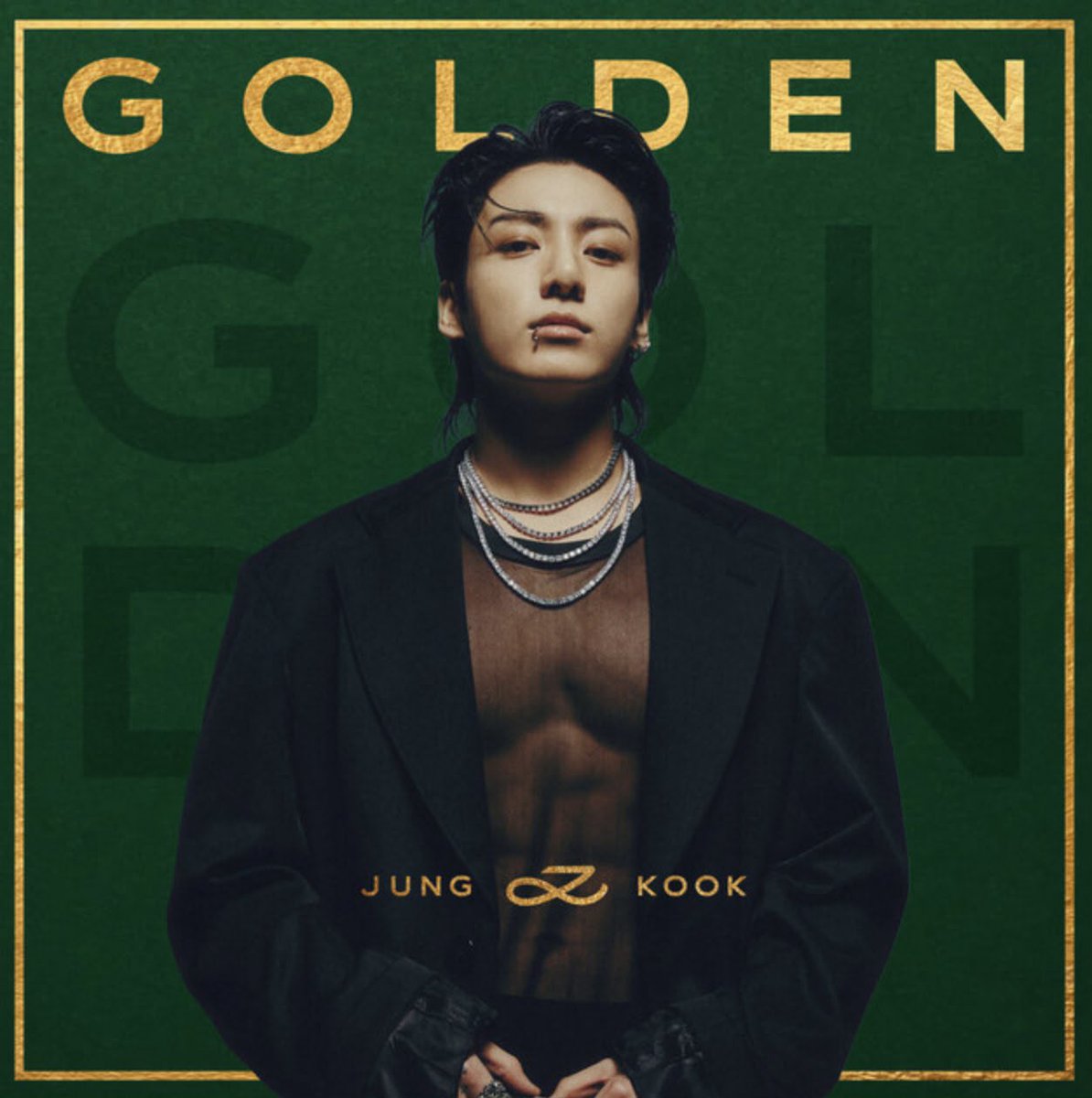 TheePopCore's tweet photo. Jungkook's "GOLDEN" makes history as the FIRST EVER album by an Asian Soloist to spend 150 weeks on Spotify's Weekly Top Albums Global Chart. https://t.co/nSMcn23qna