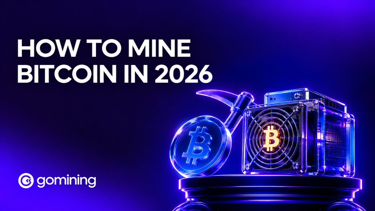 GoMining's tweet photo. Same trade, different shape. A digital miner gives you a share of real data-center hardware, a power rate of 5 to 7 cents per kWh, and the option to upgrade power and efficiency later.

No box in the garage. No 75 dB. Our guide shows the full math. https://t.co/1pAqcxCjun