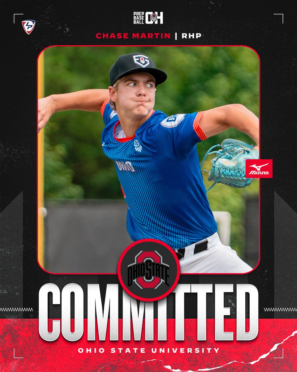 PrepBaseballOH's tweet photo. ๐ Congrats to 2028 RHP @ChaseMartin1212 (@PaduaBruinBB) on his commitment to the @OhioStateBASEโผ๏ธ
#TeamOhio commitment #๏ธโฃ1๏ธโฃ3๏ธโฃ from #PBFG26 ๐
๐ Profile:
๐ https://t.co/tGjQI8pFPa
๐ Interested in an upcoming showcase, click the link below:
๐ https://t.co/Vjq52SDS2z
#PBFG26 #MadeInOhio @PrepBaseball