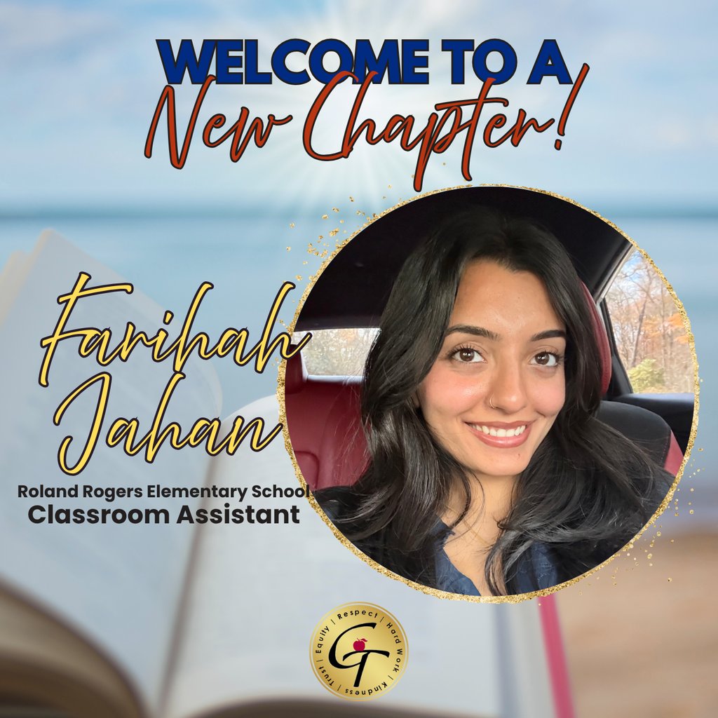 GTNJSchools's tweet photo. @GTNJSchools is pleased to introduce the newest member of the Galloway Township School District family and excited that we are a part of their “next chapter!” Please join us in providing them a warm welcome! #welcome #welcometoanewchapter https://t.co/lxRr1IJuIb