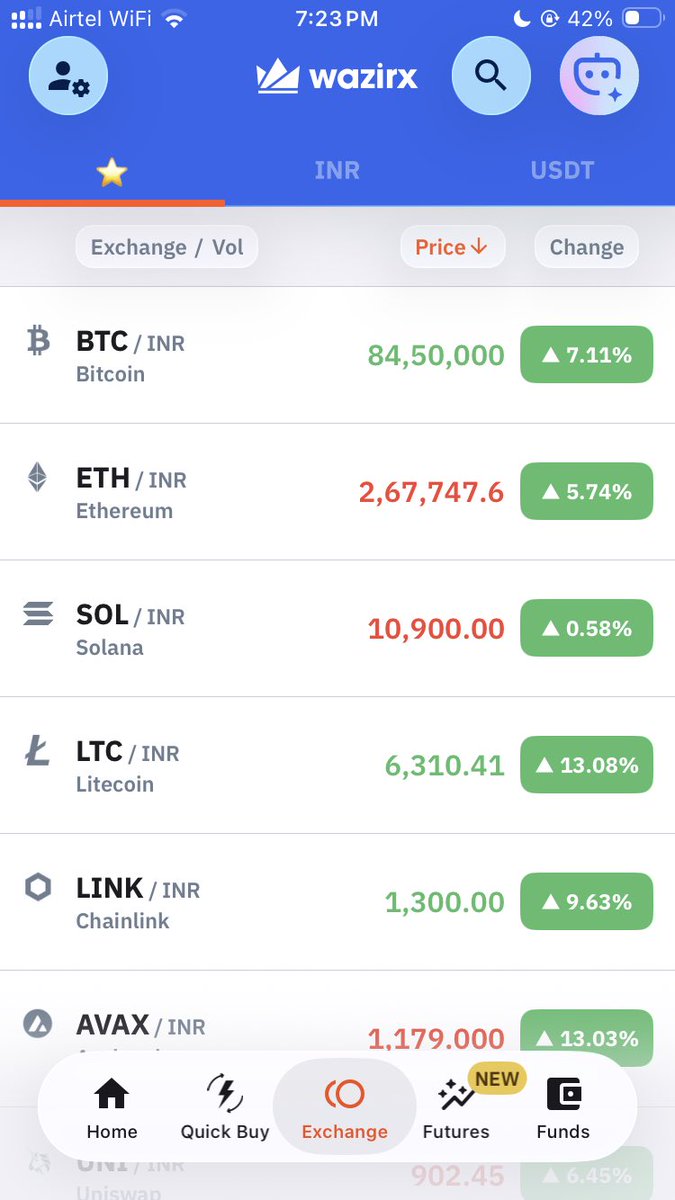 rajsahotra's tweet photo. Three different exchange #coindcx #coimarket and #wazirx ( you guys still manipulate the price of solana and fooling us ) @WazirXIndia @NischalShetty , now you will say it’s not glitch, please be clear otherwise, no one will use your exchange https://t.co/TCSJhSpdTH
