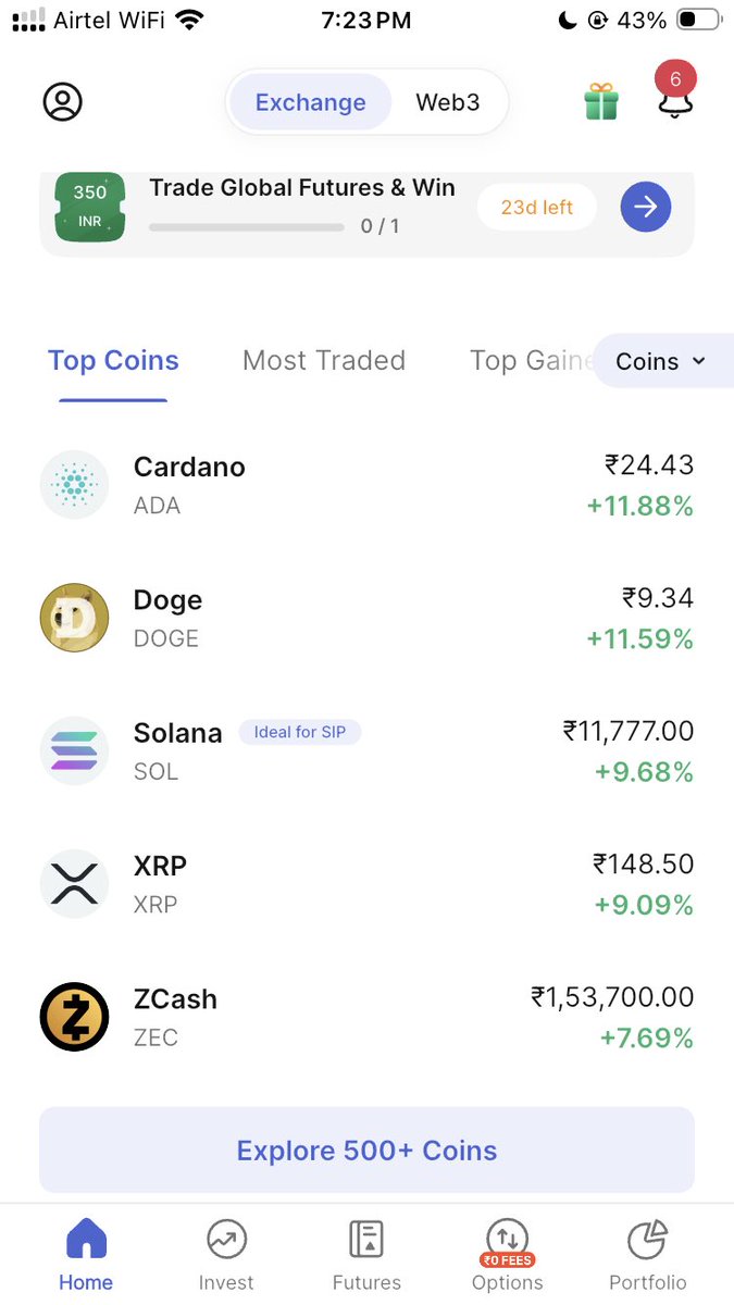 rajsahotra's tweet photo. Three different exchange #coindcx #coimarket and #wazirx ( you guys still manipulate the price of solana and fooling us ) @WazirXIndia @NischalShetty , now you will say it’s not glitch, please be clear otherwise, no one will use your exchange https://t.co/TCSJhSpdTH