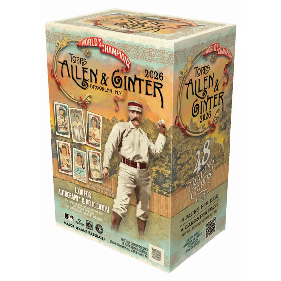 CardPurchaser's tweet photo. 2026 Allen &amp; Ginter Baseball - Factory Sealed - Value Box Pre-Orders at Walmart #ad 

https://t.co/XkPNVmkjYY https://t.co/jxL9qRk9MH