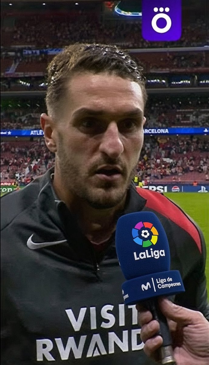 BiggestMohhh's tweet photo. 🚨🎙️ Koke on his gesture towards Julián Álvarez during the Madrid Derby:

Reporter: “We saw you cheering Álvarez when the fans wanted to start whistling him. What was that about?”

Koke: “Yes, the atmosphere was good because we were already leading 2-0, but when Julián came on, I noticed they wanted to start whistling him. I had to do whatever I could to stop it, and I’m happy I did because Julián deserved to be happy.

Everything that happened this past week isn’t his fault. He wanted to leave, but the club stopped him, and honestly, who wouldn’t have done the same?

We’re footballers, and when an opportunity to join your dream club comes, you’ll do everything to chase it. Our fans need to understand that chasing your dream shouldn’t be treated as disrespect, and the whistling needs to stop.

Julián has been getting better with time, and we’ve all been helping him. We have much more to achieve together this season, but that can only happen if we stay united.”