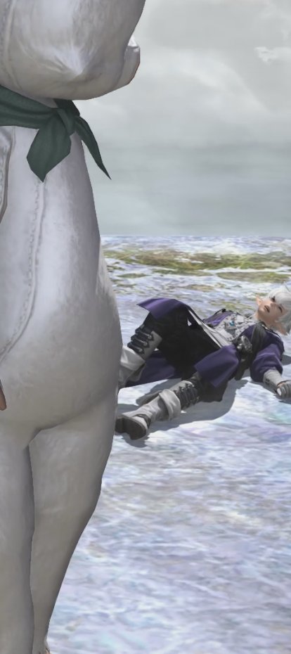 TomoPeko's tweet photo. 黄金のメインやっと追いついたかも！7.56で終わり？ #ff14 https://t.co/7GtLx9QtEU