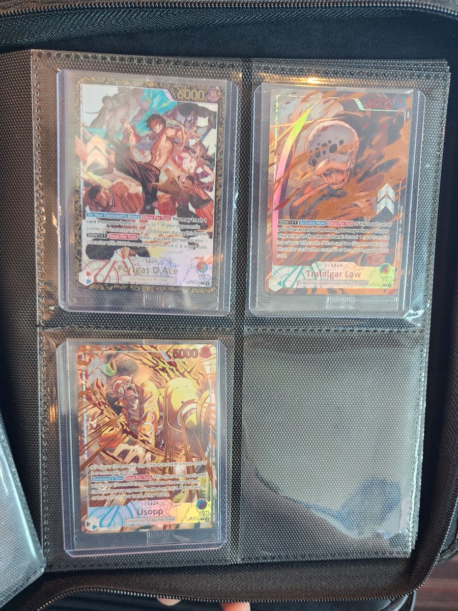 Kitari36's tweet photo. random dallas tweet! Scrubbed out of my first nats horribly but ended up with sum cool cards :) thx bandai

(iykyk.. rip sabo..) https://t.co/m0tH1RvrLg