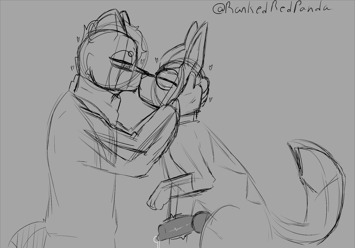 RankedRedPanda's tweet photo. kiss your pokemon~ https://t.co/8YHFQubvrM