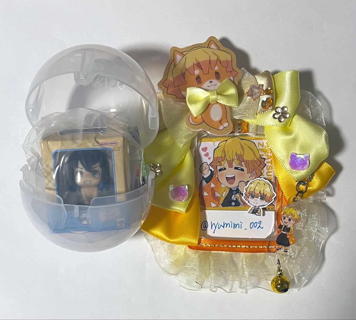 ryumimi_002's tweet photo. 【交換】
鬼滅の刃 るかっぷ ミニチュアコレクション

《譲》伊之助

《求》善逸

初回プロカ必読 
カプセルに入れたままの発送希望です
検索からでもお気軽にお声掛けください🙇 https://t.co/X89UDUdnMt
