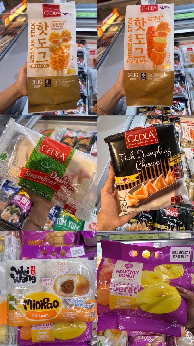 mercemdes's tweet photo. another thread of low cal foods dari corn dog cuma 220 cal (udah isi sosis + keju) TERUS bisa bikin seblak/odeng dengan mindful karena semuanya low cal 🤤 donat 190 cal, bakpao 170 cal/3 pcs, mochi rice bowl 170 cal/3 pcs, perbumbuan nasi biar ada rasanya dan dan dan BANYAK LAH https://t.co/mjCpGhOcEW
