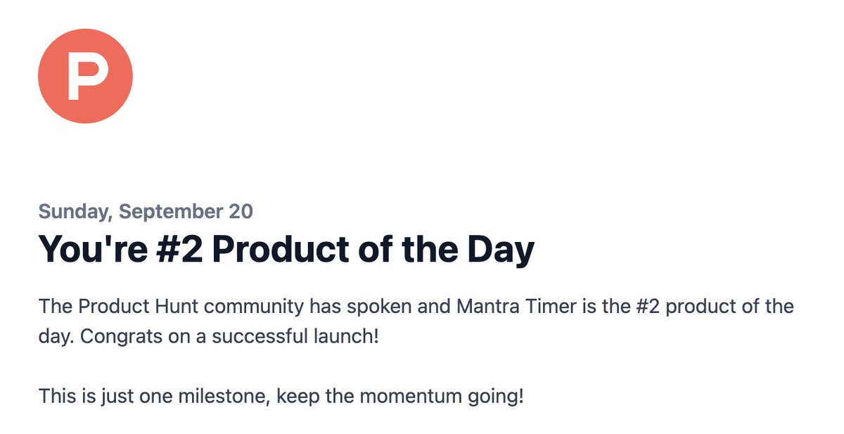 codeandsea's tweet photo. I launched https://t.co/9RZPZsFQ6G over the weekend on Product Hunt and made it to the #2 product of the day.  Huge thanks to everyone for helping and especially to @ammar_in_tech  and @launchpactio  for all their support. 🙏🏻 https://t.co/M08XBhKsSz