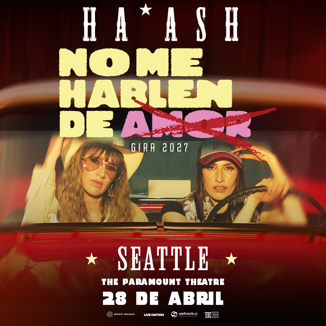 stgpresents's tweet photo. Ha*Ash is coming to The Paramount Theatre with No Me Hablen de Amor live 💗 Tell the group chat, we’ve got A LOT to sing. Tickets on sale this Friday at 10am at https://t.co/FQWA3SMLZ2. https://t.co/5Ex6y3vDT0