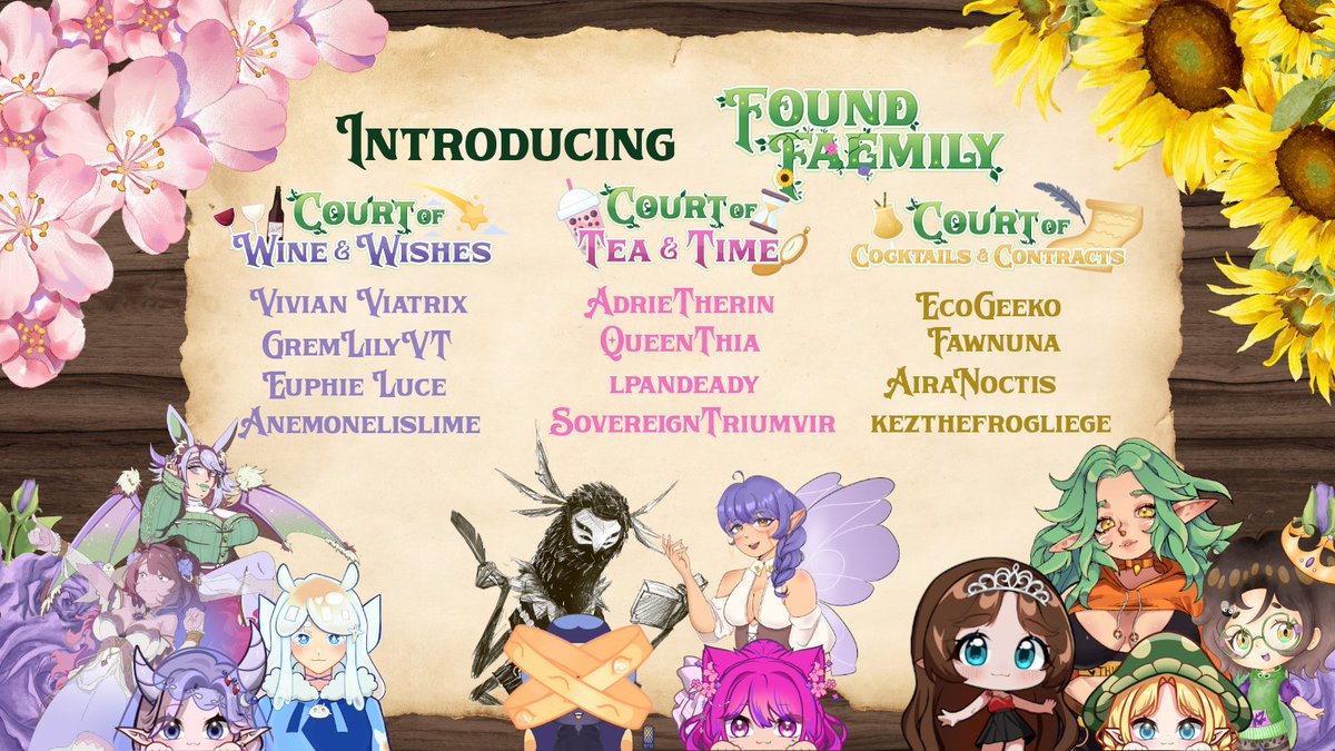 FoundFaemily's tweet photo. Our Team 🌸🌻🌹 https://t.co/f5uJEcqaeI