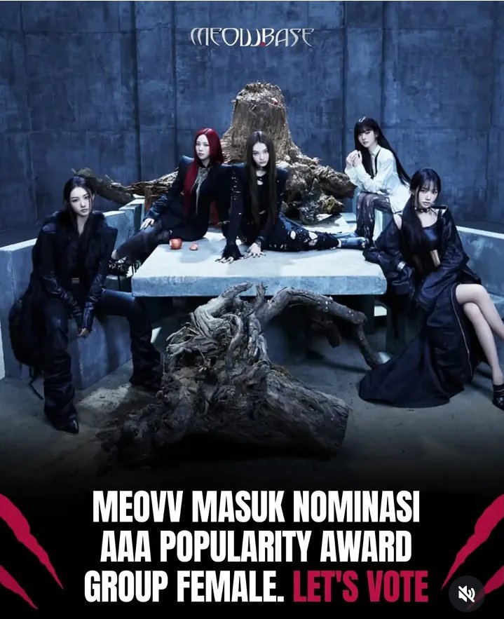 ajajawih's tweet photo. Buat pawmpawm mulai hari ini ayo kompak vote meovv biar meovv bisa bawa pulang trofi di AAA dan untuk lebih jelas cek di akun ig meovvbase. yu kompak vote semuanya https://t.co/41ZHer61fr