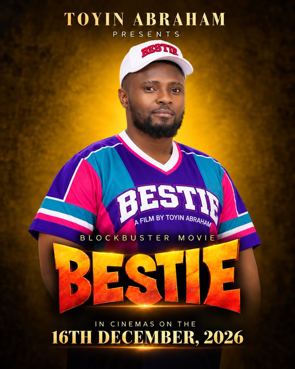 toyin_abraham1's tweet photo. 4 GOATs unveiled! 🔥🐐 And trust me, a LOT more is still to come! 🤩

BESTIE in cinemas from 16th December. 🎬🔥

#Bestie #BestieTheMovie #BestieInCinemas #Cinemas16thDec https://t.co/mKJFdJ3UGe