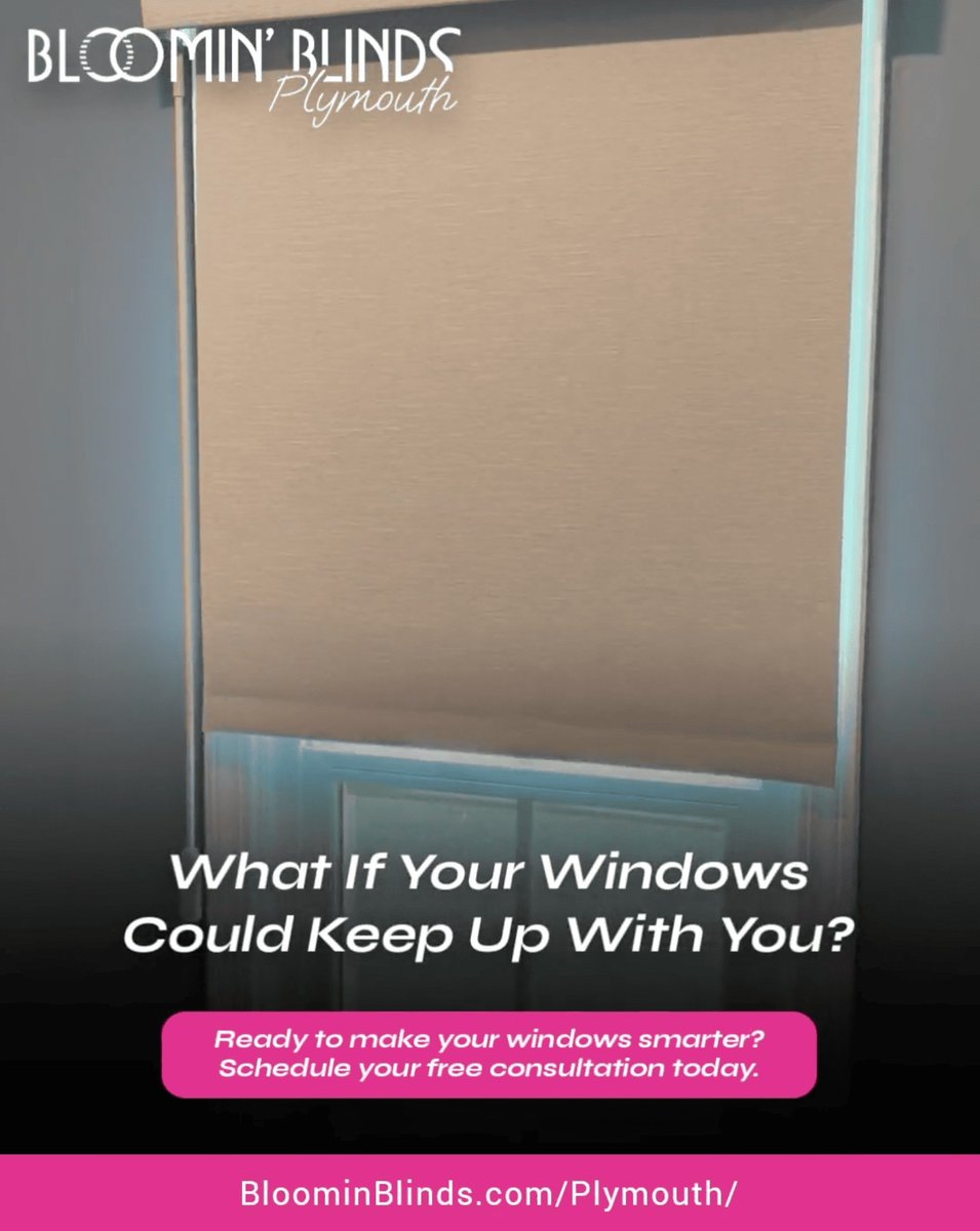 BloominBlindsPl's tweet photo. Your windows can be smarter than you think. 📱✨ Motorized window treatments make it easy to adjust your shades with the touch of a button — whether you’re relaxing on the couch, getting ready for bed, or managing hard-to-reach windows.

With options for… https://t.co/VBDwCsjrfE https://t.co/um9I6vCS21