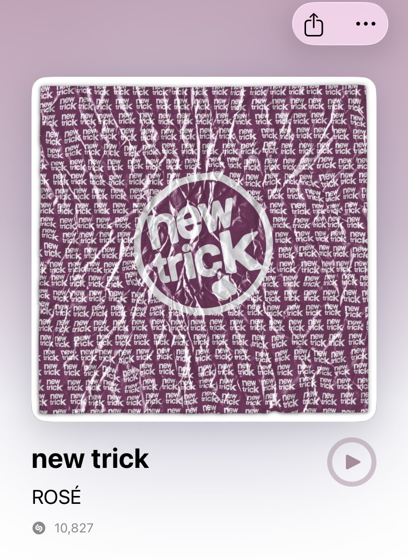 nogrosie_anya's tweet photo. ‼️ number one, let’s smash that 20K goal ‼️
Don’t forget to keep Shazam on while streaming “new trick”🎶🩵
#ROSÉ_newtrick #newtrick @numberoneHQ https://t.co/1Eiqqlx5i2
