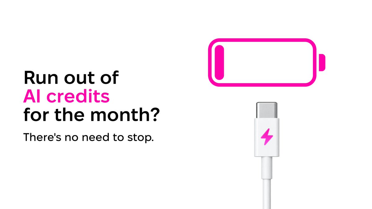 Setapp's tweet photo. If you've reached your monthly limit with AI apps on Setapp, we have something for you. 🎁 https://t.co/VCCnbwfEie