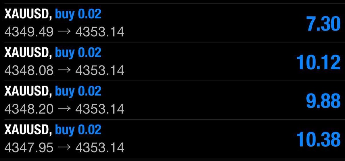 RobsinFx's tweet photo. https://t.co/v70n6uQsqt XM MARKET SIGNALS FREE 🇩🇪, [Sep 21, 2026 at 8:40 AM]
Sauberer Strike ⚡️ TP 1 perfekt auf Gold gesetzt, 60 Pips Gewinn! 😇

Schließe und feiere, oder sichere mit Breakeven. Kontrolle geht vor, Gier niemals. https://t.co/2YyjCA6WMh