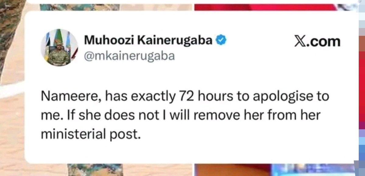 Tutor0_'s tweet photo. That country has become Muhoozi's field https://t.co/GKiIc6wEdm