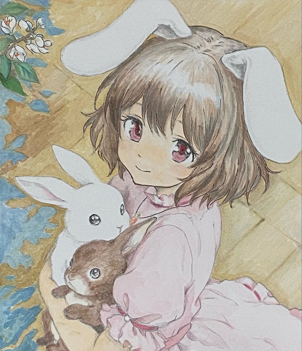 moroxkkm's tweet photo. とりあえず、過去に描いた絵を載せてみます。ヤフオクに初めて出してみたやつです。
#因幡てゐ
#ヤフオク https://t.co/PTpZswyl2T