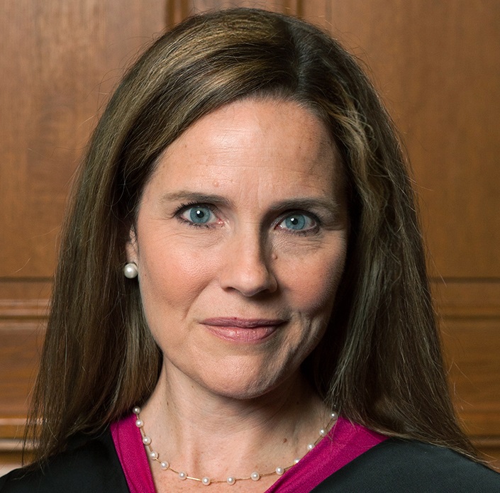 GioBruno1600's tweet photo. Some say that deep down, Amy Coney Barrett despises President Trump. https://t.co/0PcJGNxbMf