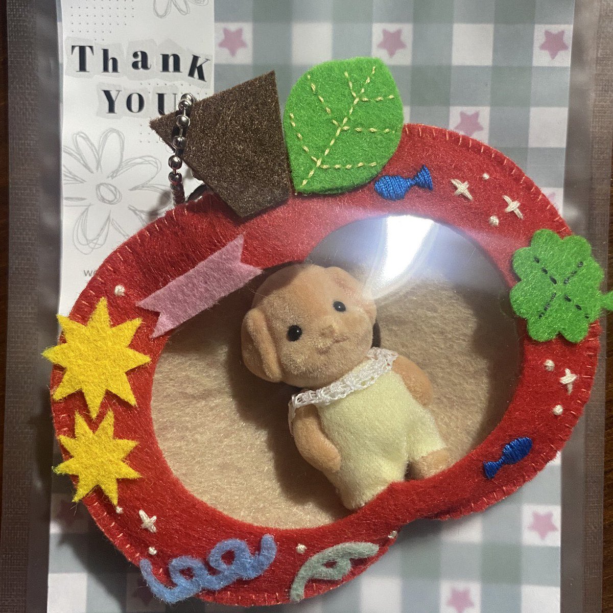 puffyfeltlab's tweet photo. custom order : felt sylvanian holder ♡ 
💌 สอบถามรายละเอียดเพิ่มเติมก่อนได้ค้าบ

#ตลาดนัดซิลวาเนียน #ซิลวาเนียน #ตลาดนัดsylvanian #ตลาดนัดsylvanianfamillies https://t.co/QqWyzfSkYk