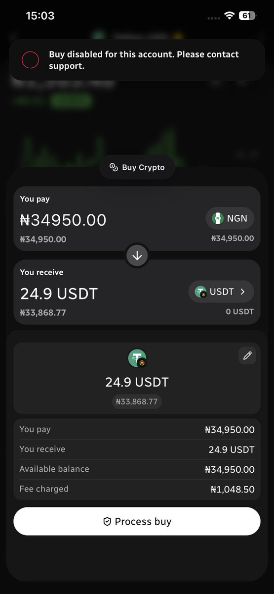 The_Visioned's tweet photo. Day  6 of my funds being stuck on @CeliaWallet  ₦34,950 (24.9USDT) locked under an unassisted compliance hold. Support has only provided automated loop replies.   
At this points it’s completely insane to see Username: theoracle   Please escalate and resolve this immediately. https://t.co/2idTowA48y